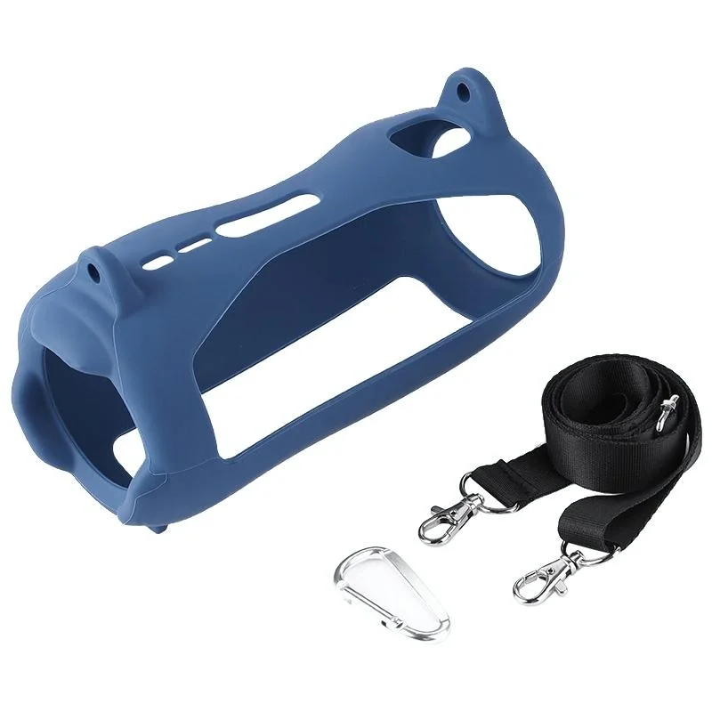 Jbl Pulse 5 Bluetooth Speaker Case with Shoulder Strap - Colourful Light Effect - Blue