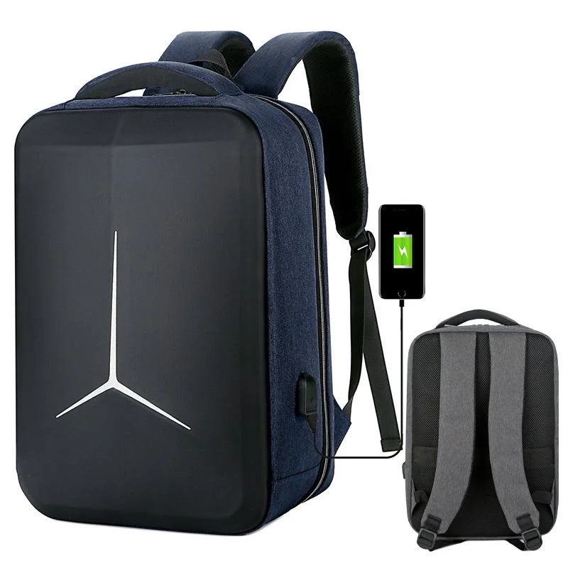 Waterproof Business Laptop Backpack with Usb Port - 15 Inch Capacity