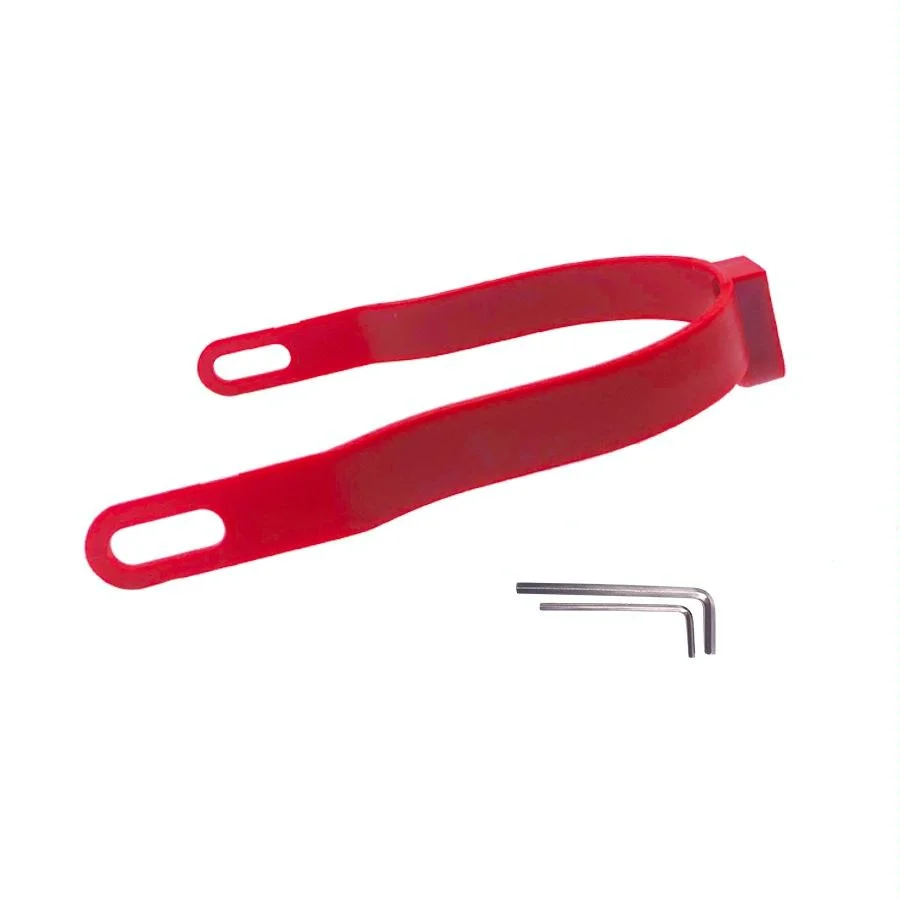 Rear Fender Shock Absorbing Bracket for Xiaomi Mijia M365 Scooter - Red