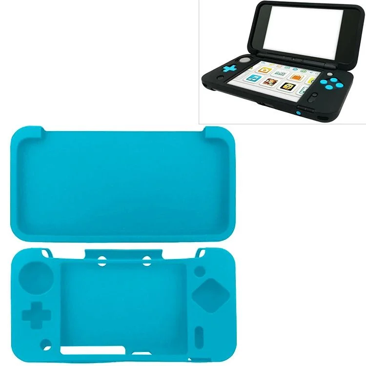Silicone Protective Case for 2ds Ll - Slim Design - Blue