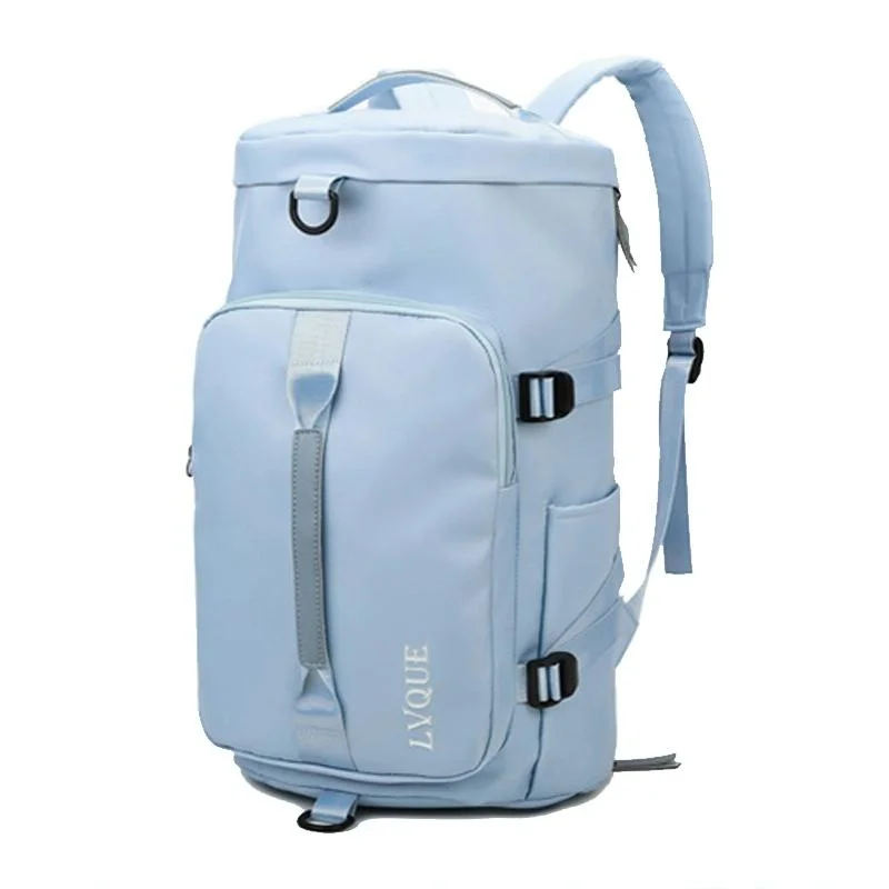 Waterproof Crossbody Travel Backpack - 375l Capacity - Sky Blue