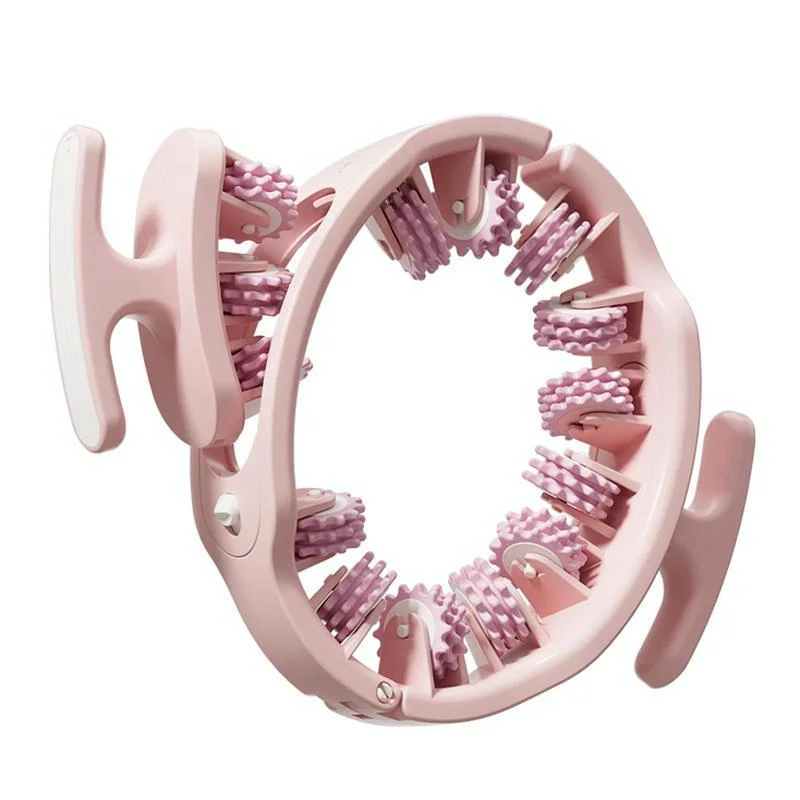 Kedu Slimming Leg Roller Inner Thigh & Calf Massager - Cherry Pink