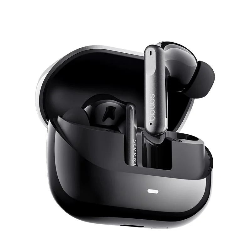 Wireless Anc Bluetooth Earbuds with Noise Reduction - T51s - Black