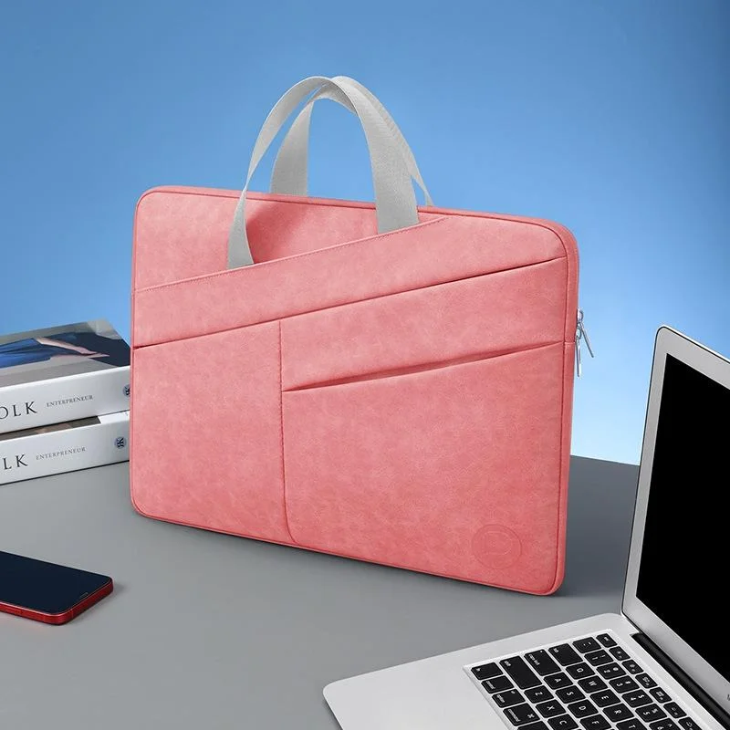 14 Inch Portable Business Travel Bag for Notebooks - Pink - 15 Inch