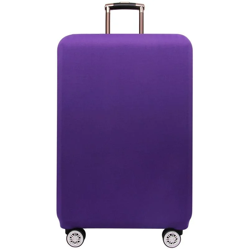 Xl Thickened Stretch Luggage Cover - Dust-proof & Wear-resistant - Violet