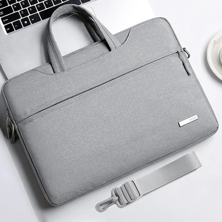 16.1 Inch Inner Bag with Shoulder Strap for Handbag or Laptop - Grey