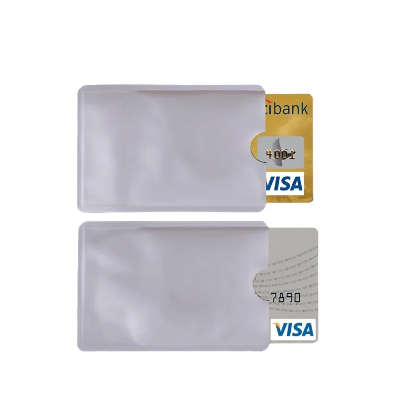 100 Rfid Blocking Aluminum Foil Card Sleeves - Ccb1077C