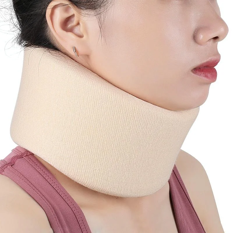 Adjustable Breathable Neck Brace Size L Flesh For Men & Women