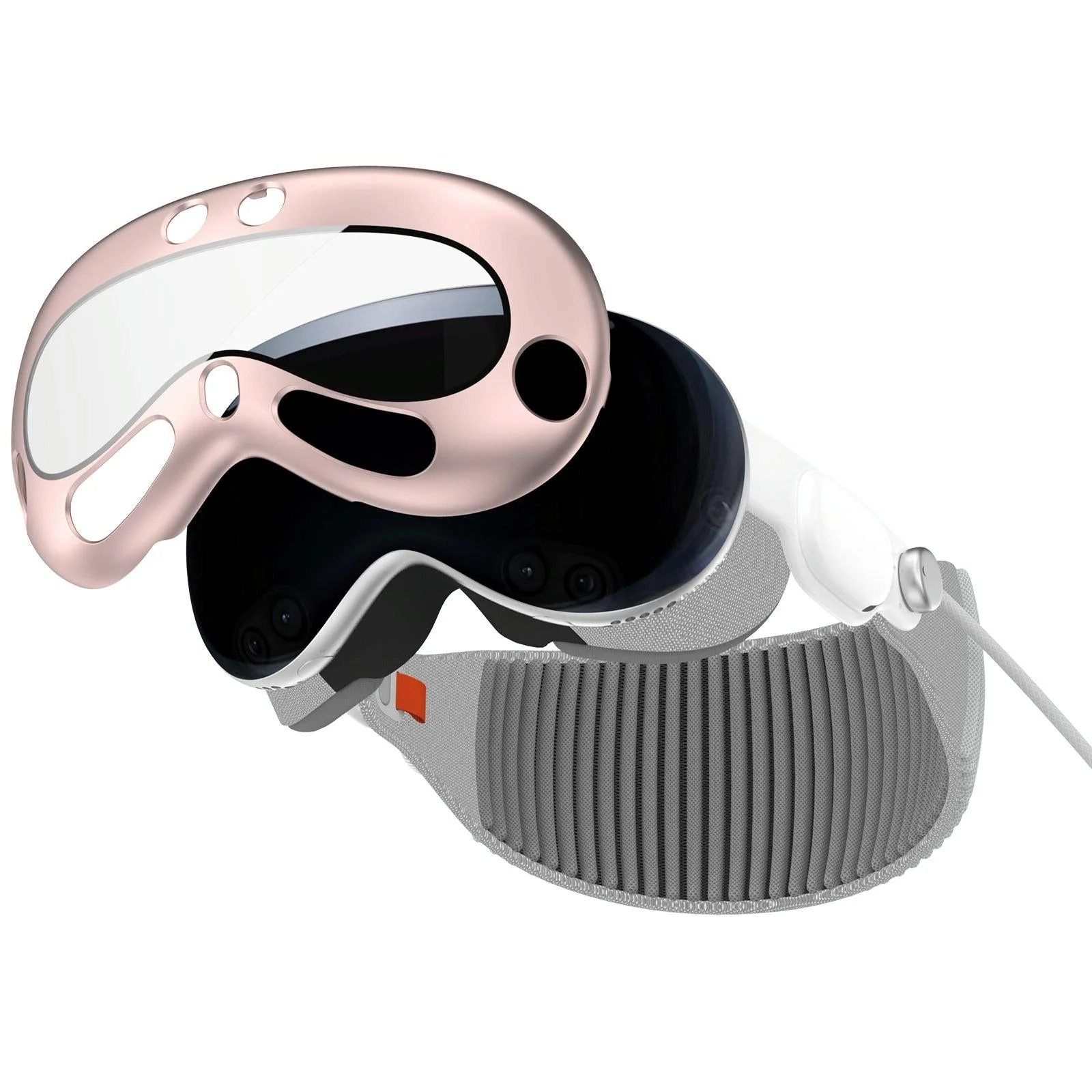 Apple Vision Pro Vr Glasses Film - Toughened Protective Cover - Pink