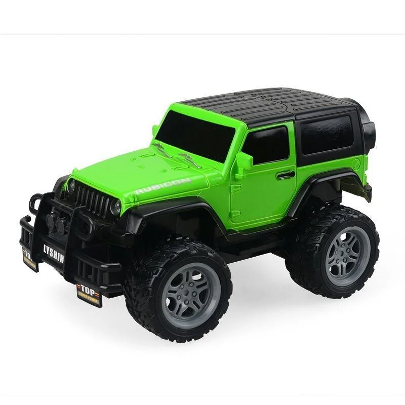 Remote Control Electric Car with Usb Charging for Kids - Green Buggy