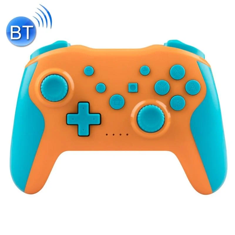Wireless 6-axis Gamepad for Switch Pro - Orange Blue