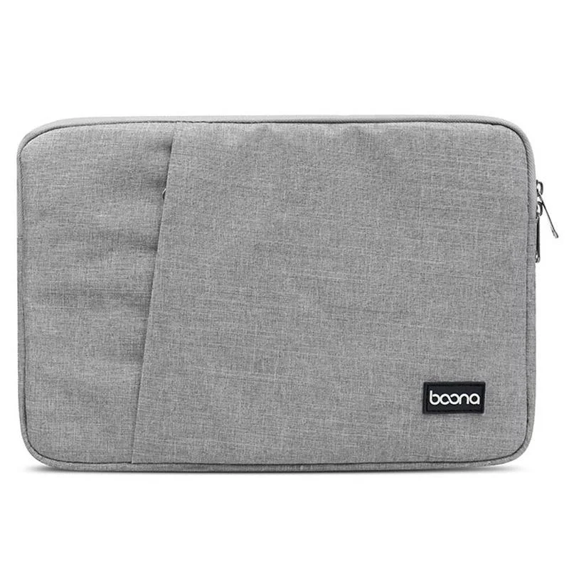 12 Inch Protective Laptop Liner Bag Cover - Gray