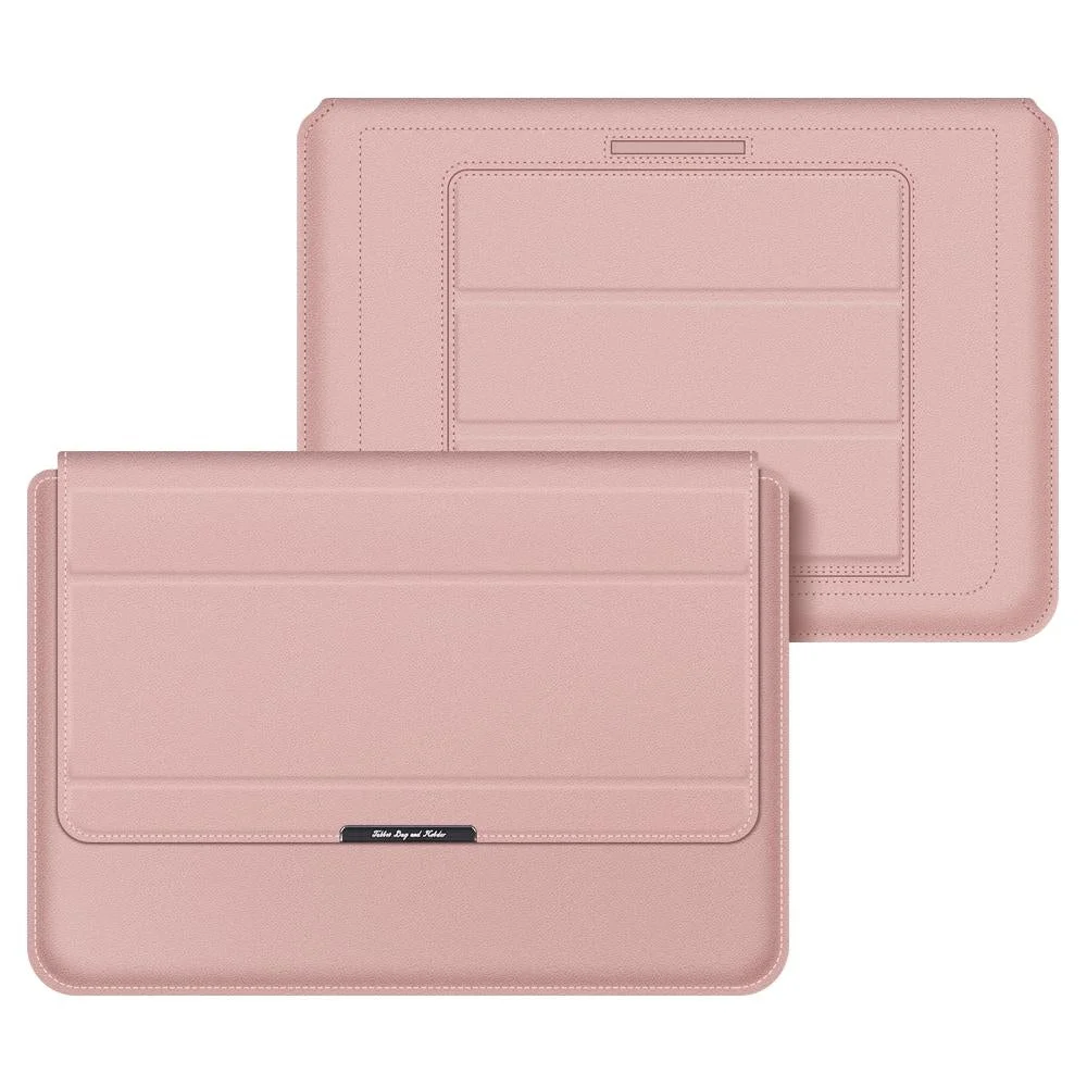 Waterproof 4-In-1 Laptop Holder With Wrist Protection - Fits 15 / 16 Inch - Rose Gold