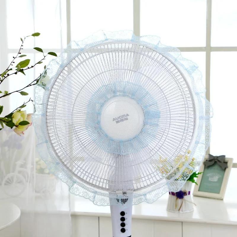 Electric Fan Safety Net Cover - Anti-pinch Dustproof - Blue