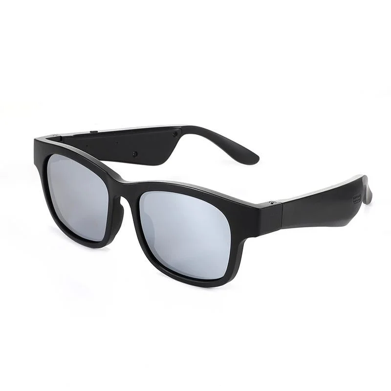 Bluetooth Sunglasses with A12 Tech - Smart & Stylish - Silver