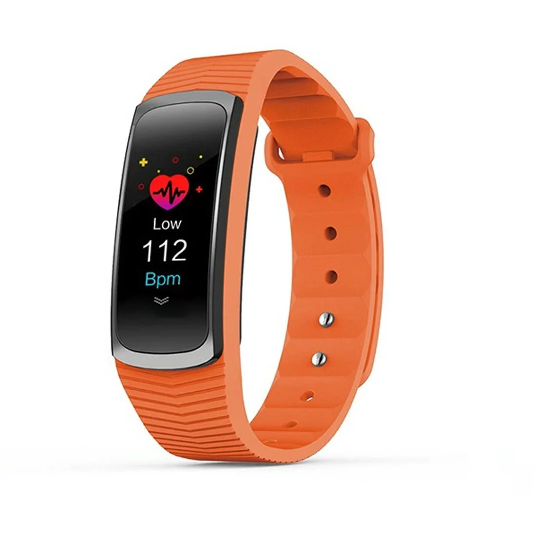 Waterproof Bluetooth Fitness Tracker - Ip67 - Orange