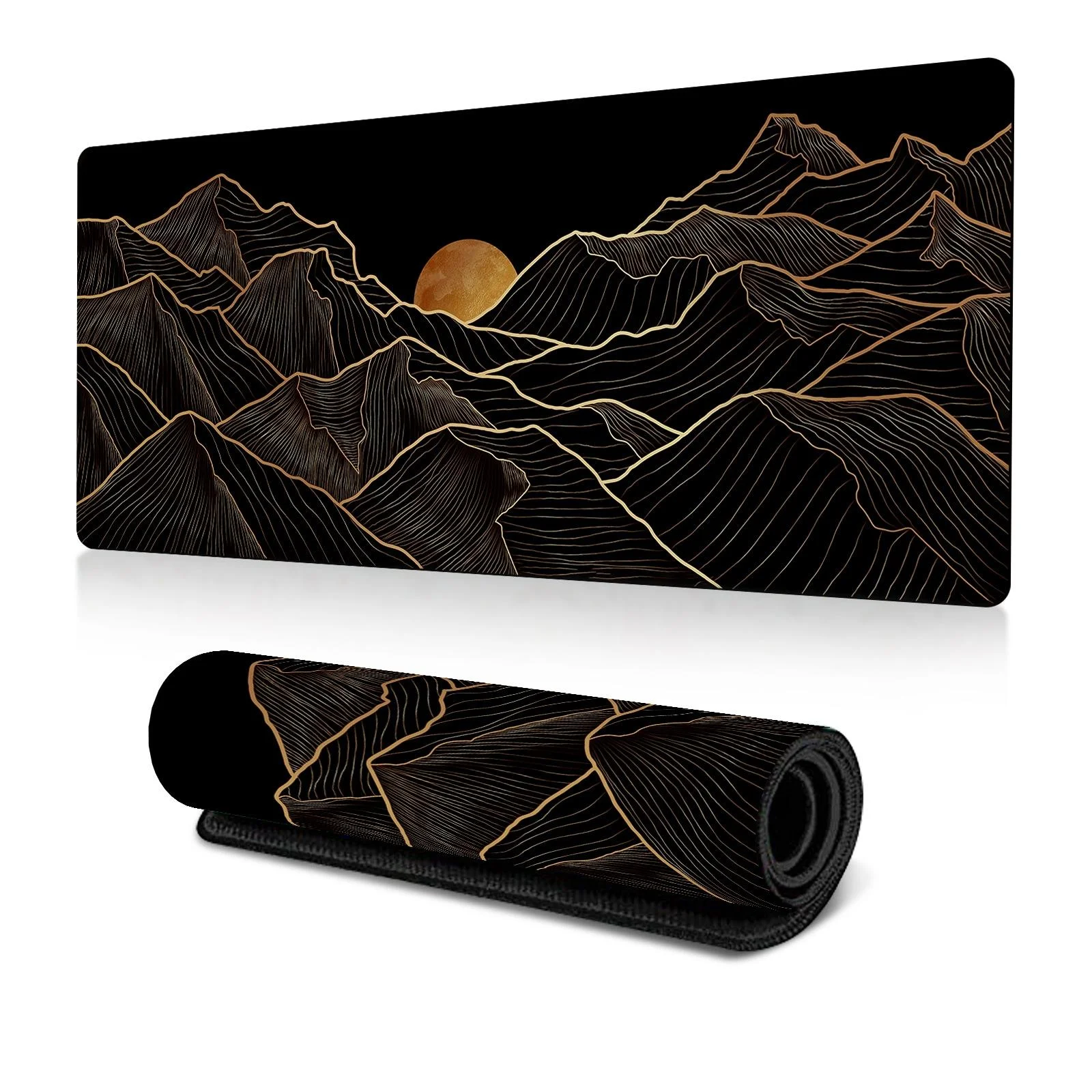 Non Slip Gaming Mouse Pad Big Wave Design - No.32 - 400X900X2Mm