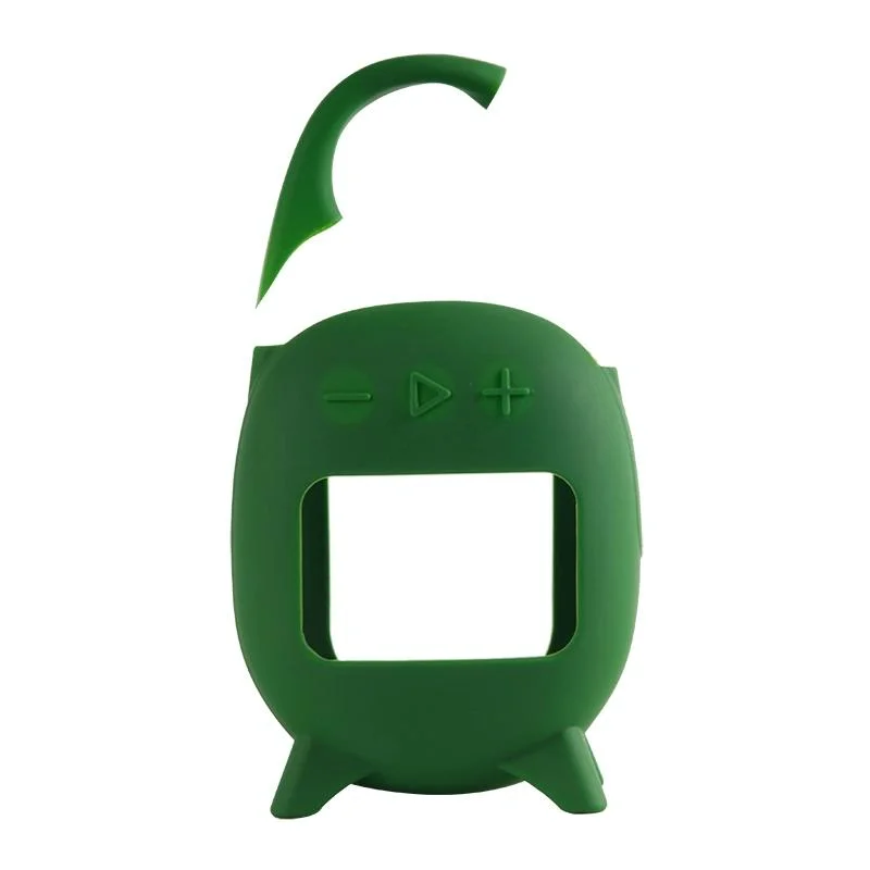 Soft Silicone Protective Case for Jbl Clip 5 Portable Speaker - Green