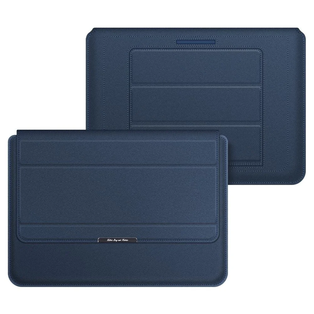 Waterproof 4-In-1 Laptop Holder With Wrist Protection - Fits 13 / 14 Inch - Dark Blue
