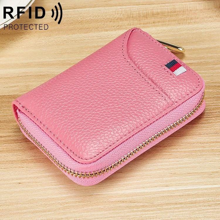 Multi Card Rfid Ladies Wallet - Pink
