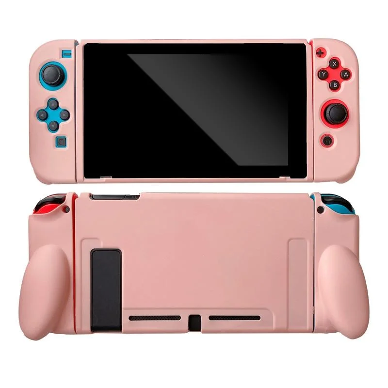 Nintendo Switch Tpu Case - Shockproof - Pink