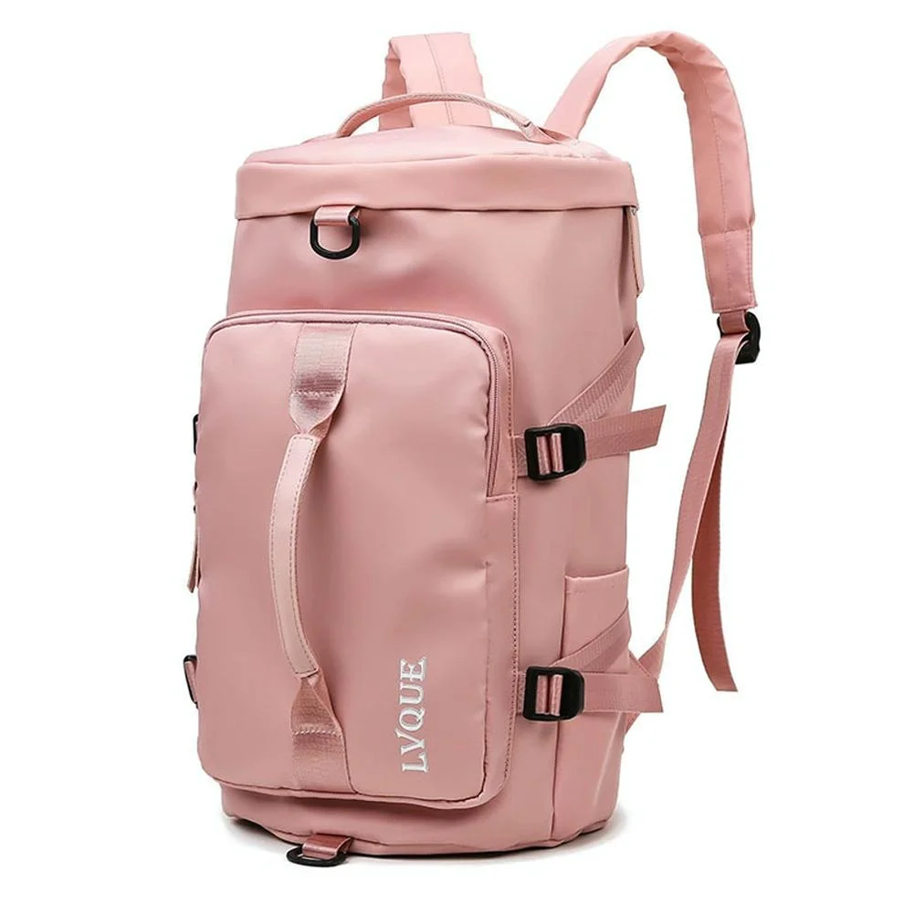 Waterproof Crossbody Travel Backpack - 375l Capacity - Light Pink