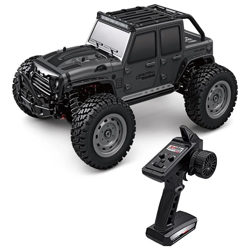 1 16 2.4g Electric 4wd Off-road Rc Car Toy - Dark Gray