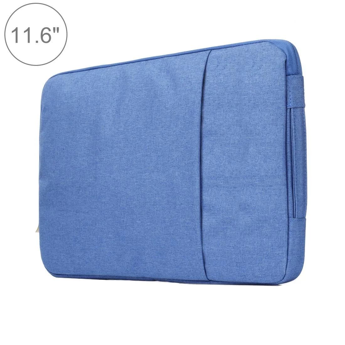 Universal Denim Laptop Case for 11.6 Notebooks - Portable and Stylish - Fits Macbook Air - 32.2x21.8x2cm - Blue
