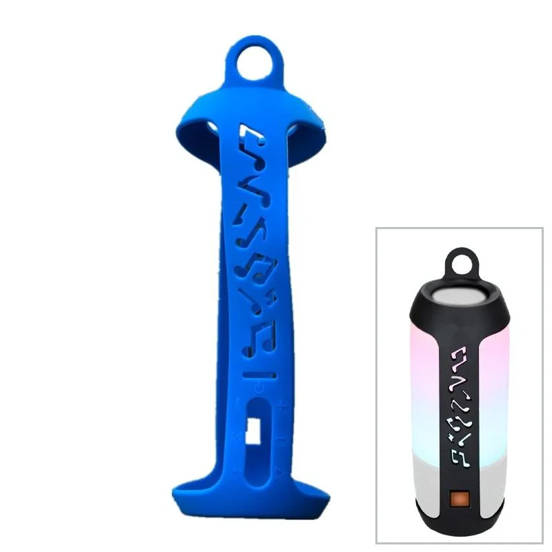 Waterproof Silicone Bluetooth Speaker Case for Jbl Pulse3 - Portable and Protective - Blue