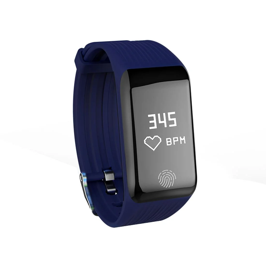 Waterproof Oled Fitness Tracker - Ip67 - Blue