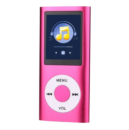 1.8 Inch Tft Screen Metal Player With Tf Card Slot Recorder Fm Radio E Book & Calendar - S-Mp4-4305M
