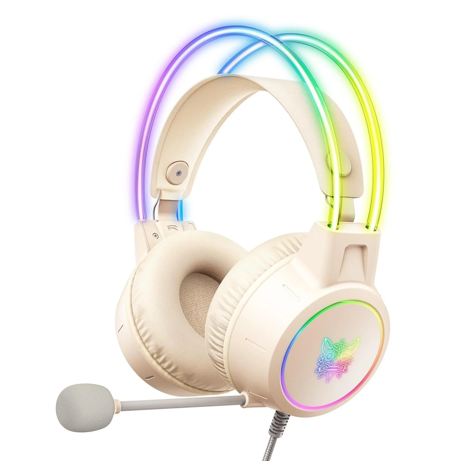 Symphony Wired Gaming Headset With Mic - Beige