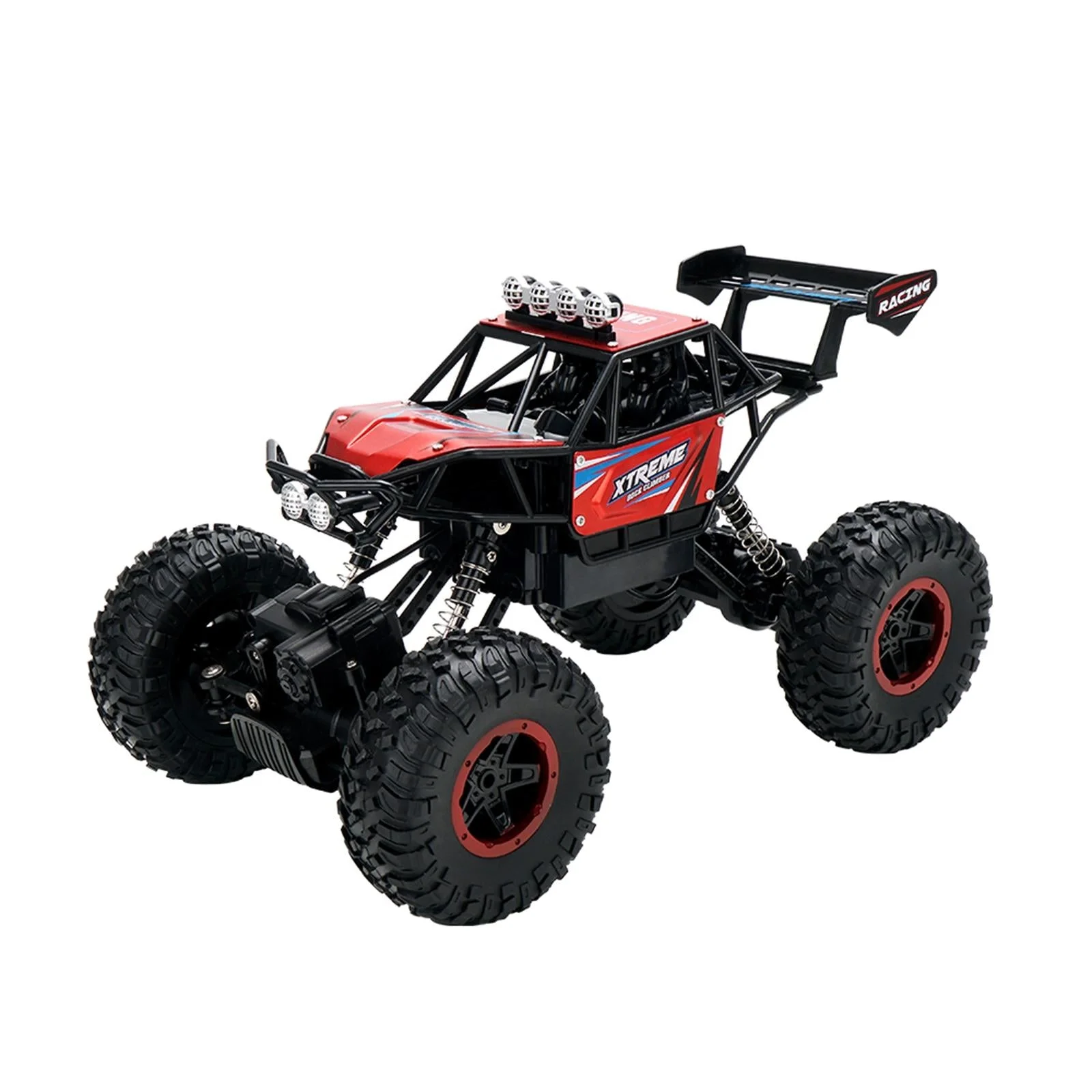 Alloy Climbing Car - 1 14 4wd Remote Control - Red