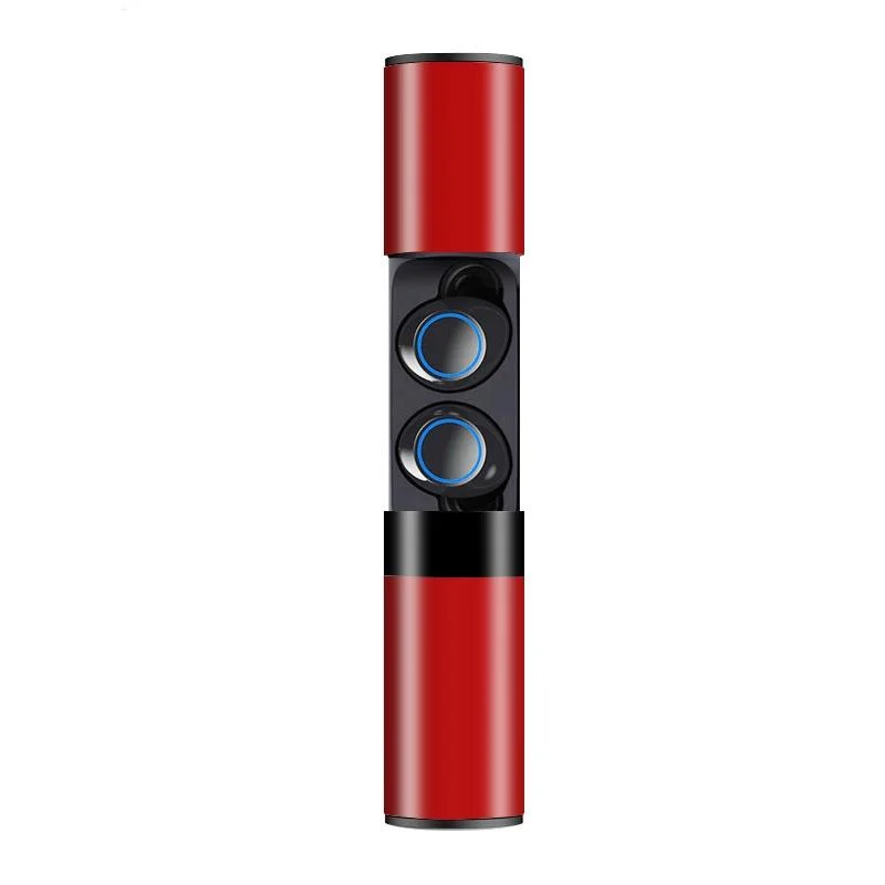 Wireless Tws Bluetooth V5.0 Earphones with Drawer Type S2 Design - Red