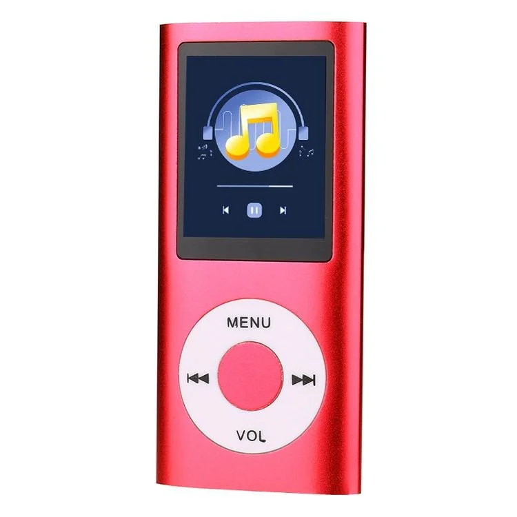 1.8 Inch Tft Screen Metal Player With Tf Card Slot Recorder Fm Radio E Book & Calendar - S-Mp4-4305R