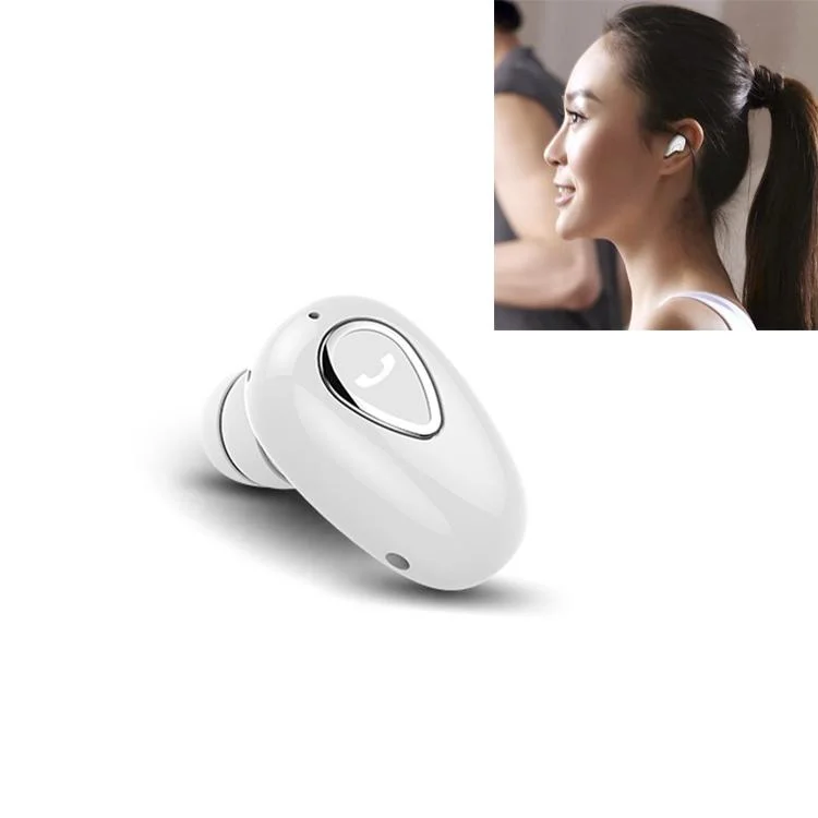 Wireless Sweatproof Bluetooth Earphones 5.0 - Yx01 - White