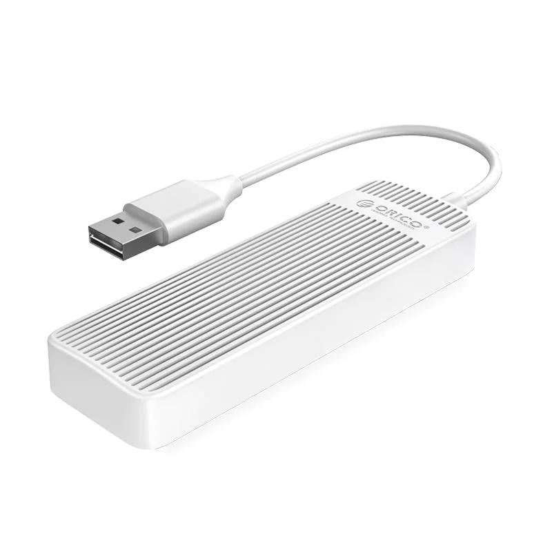 High-Speed 4-Port Usb 2.0 Hub 480Mbps - White