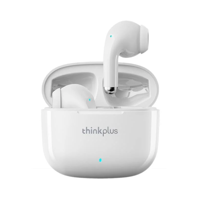 Wireless Bluetooth Earphones with Noise Reduction - 5.1 - White