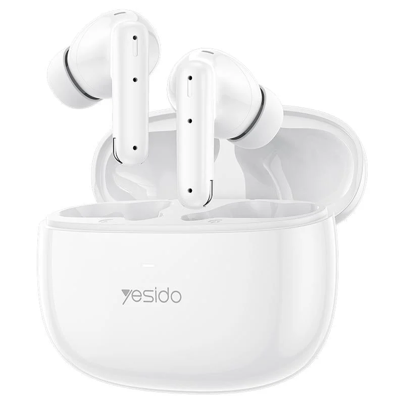 Smart Dual Noise Reduction Tws Wireless Earphones - White