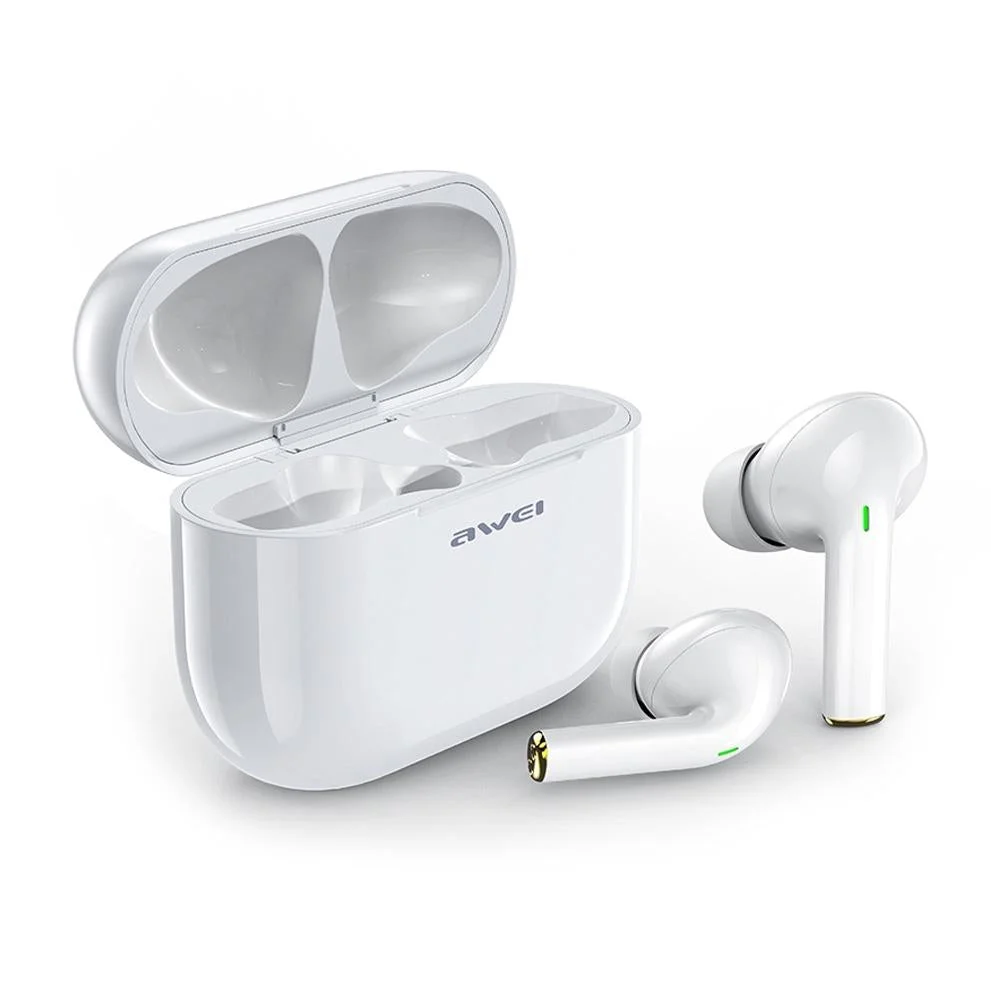 Wireless T29 Sports Headset with Charging Case - Bluetooth V5.0 - White