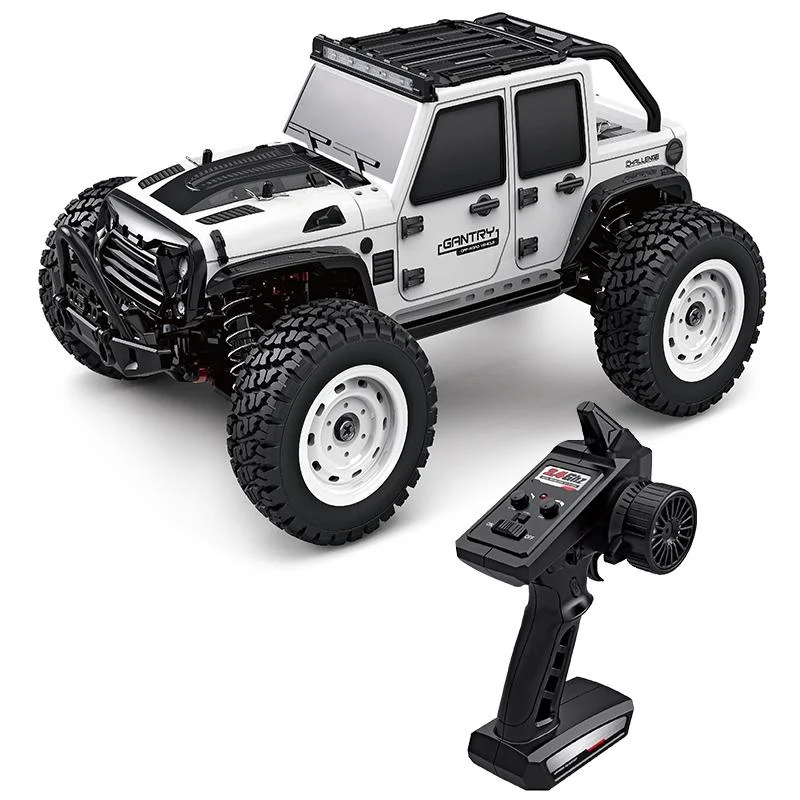 1 16 2.4g Electric 4wd Off-road Rc Car Toy - White