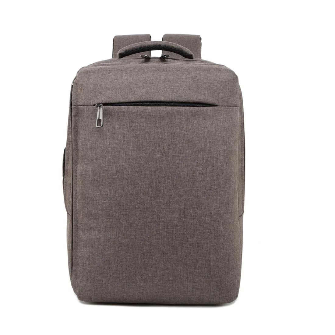 Breathable Casual Backpack for Notebooks and Tablets - Large Capacity - Brown