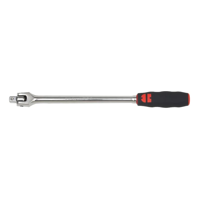 Wurth Breaker Bar 1/2in Drive 365mm Joint Socket Wrench Chrome Plated 180° Rotating Head