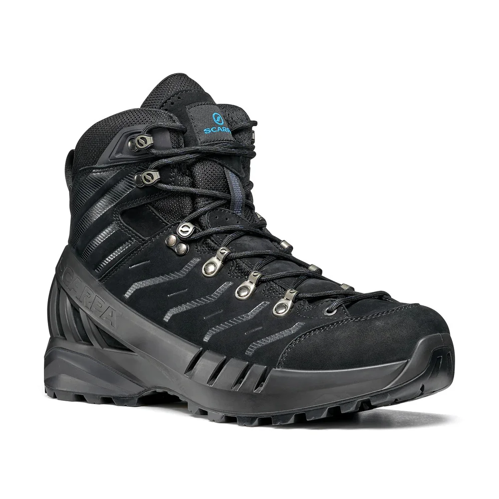 Scarpa Mens Cyclone Gore-Tex Boots Shoes Hiking - Black/Grey - EU 41