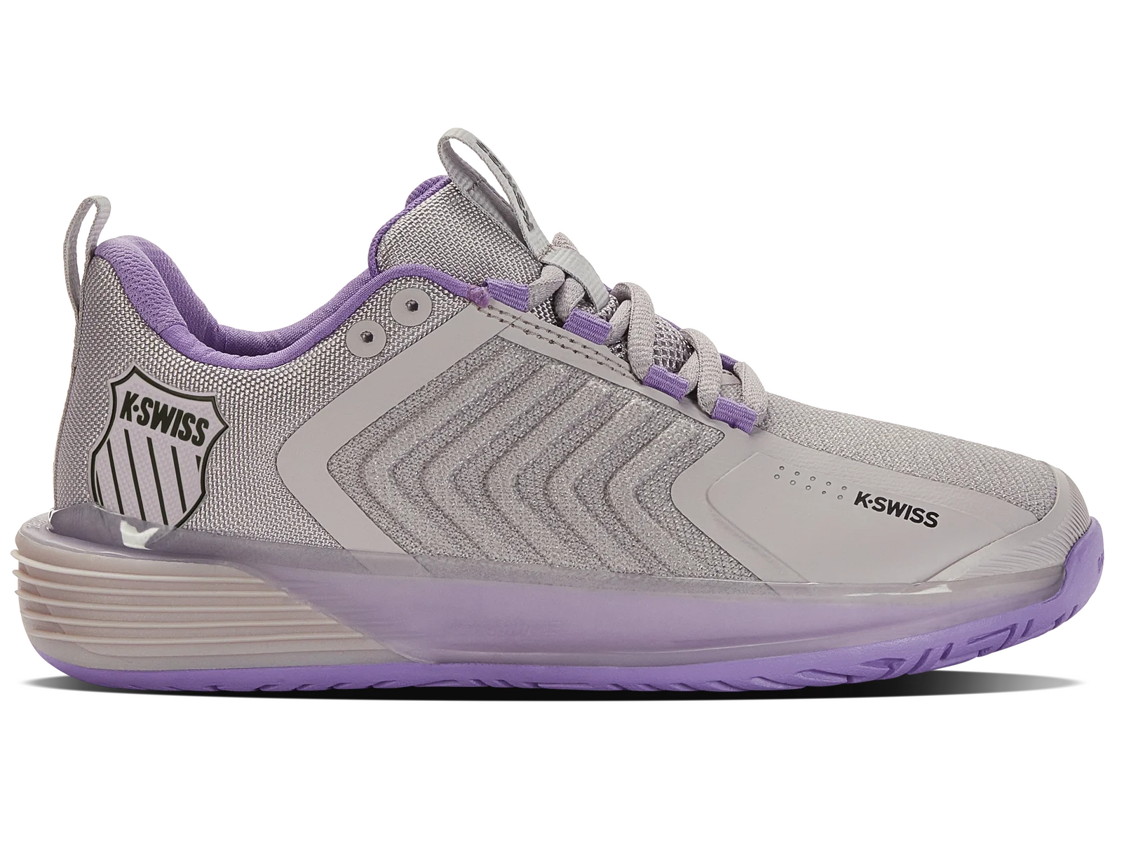 K-Swiss Ultrashot 3 Womens Tennis Shoes Runners Sneakers in Purple Rain - US 8