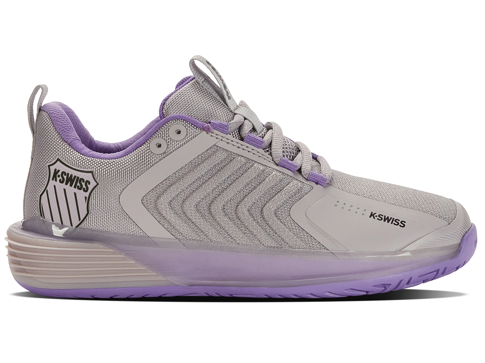 K-Swiss Ultrashot 3 Womens Tennis Shoes Runners Sneakers in Purple Rain - US 8.5