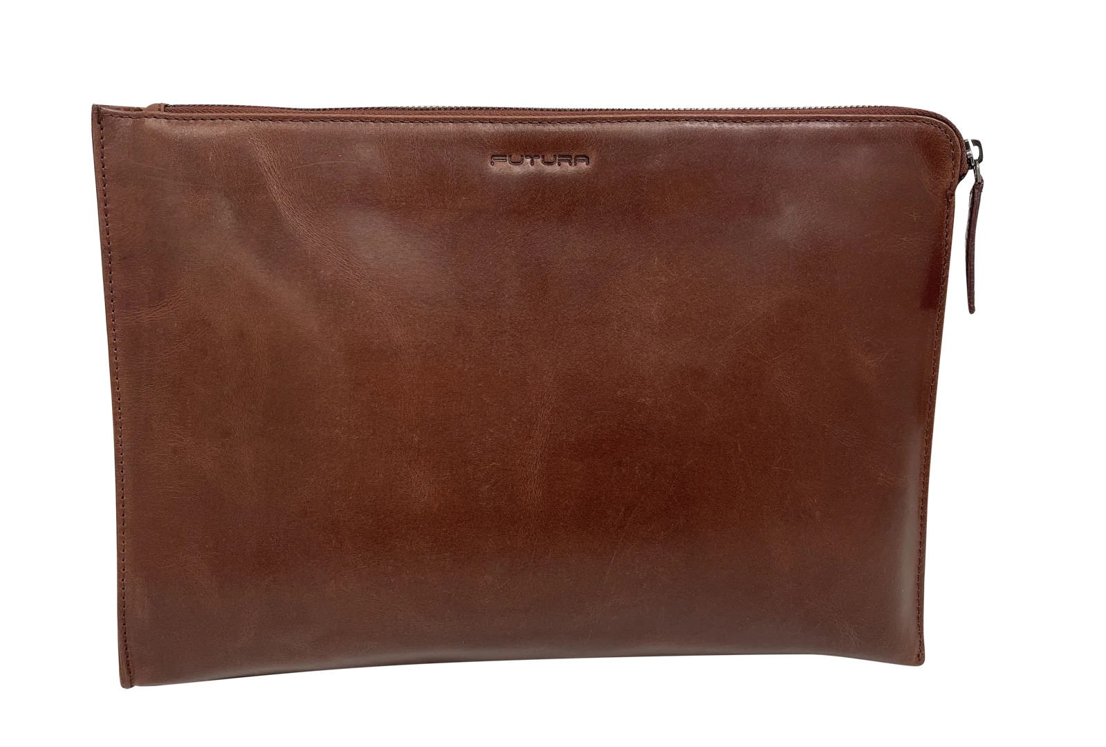 Futura Mens Document Satchel Office Travel College Bag - Brown