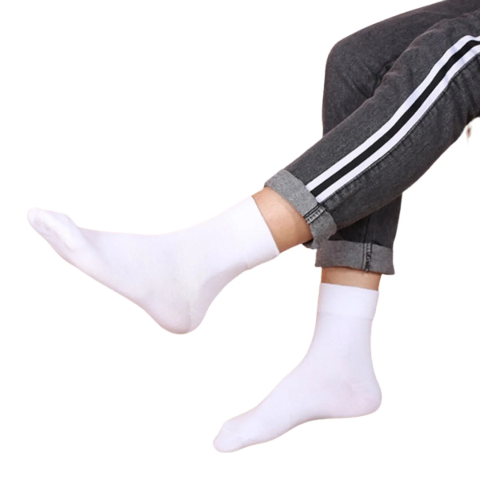 1x Pair COTTON Rich LOOSE TOP SOCKS Dress Medical Circulation Diabetic Comfort -  -