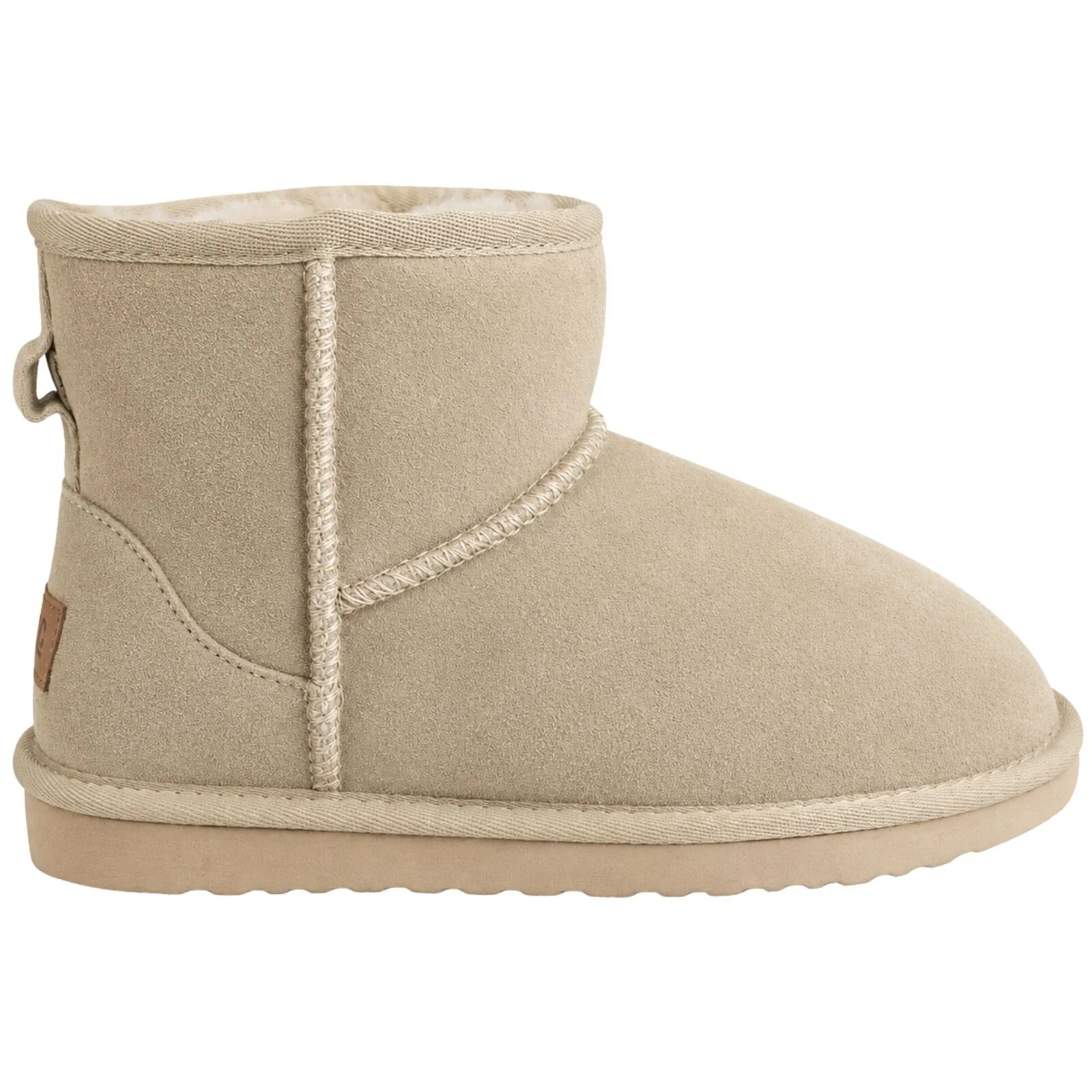 Jillaroo Womens UGG Boots Genuine Sheepskin Suede Leather Moccasins - Beige