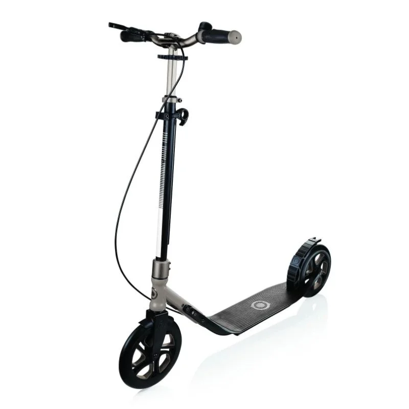 Globber ONE NL 230 Ultimate Adult Scooter - Titanium/Lead Grey